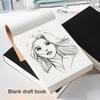 A6 Blank Draft Notebook, 250 Sheets, Easy To Peel Pages, Sketchbook for Painting and Writing