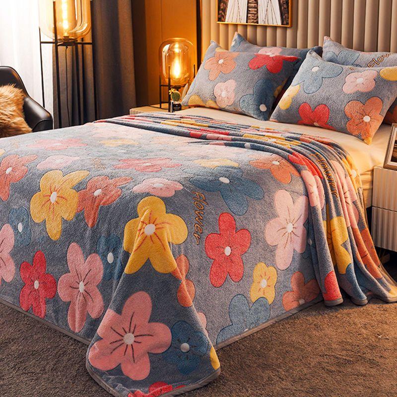 Coperta in Pile Super Morbida in Microfibra per Letto Coperta in Flanella Calda Plaid Coperta Plaid Peluche Copriletto Mantas Biancheria da Letto per Bambini