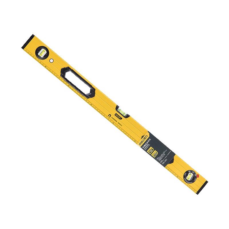 Deli Magnetic Aluminum Alloy Level Ruler 500mm