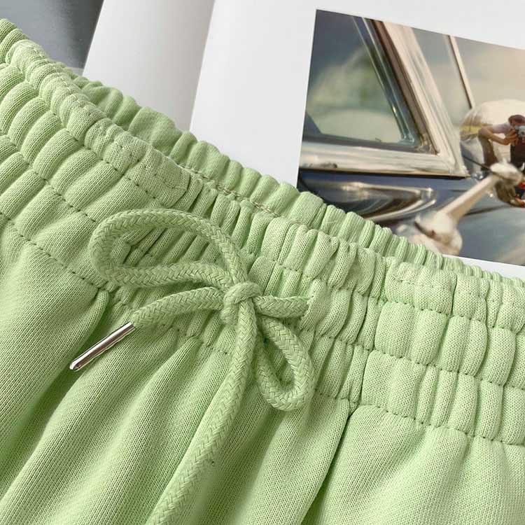 Women's Summer High Waist Loose Straight-Leg Slimming Casual Shorts