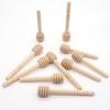 10/24/30/50/100PCS Long Handle Wood Honey Stir Bar Practical Honey Mixing Stick Jar Spoon Supplies For Coffee Milk Tea Kitchen Tool