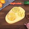 [Egg Slicer & Dicer] 1 Heavy-Duty Manual Egg Slicer, Cracker, and Dicer - Multi-Functional Round Blade Cutter for Omelets, Salads, Breakfast