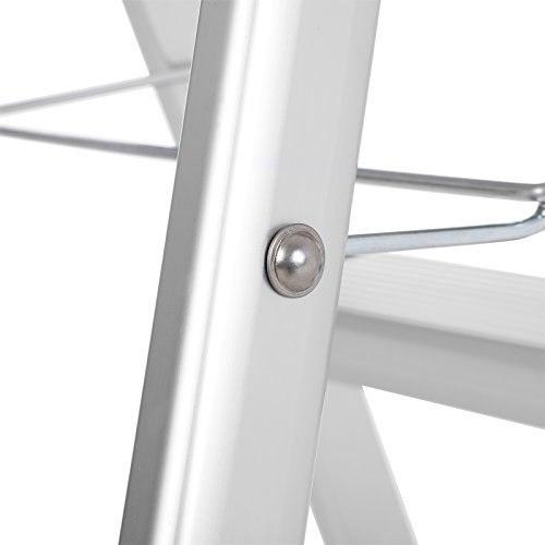 Aluminum Ladder, Household Ladder, Lightweight 3 Kg, Folding Multifunctional Steps On Both Sides 2 X 3 Steps Glt23k Lumarko!