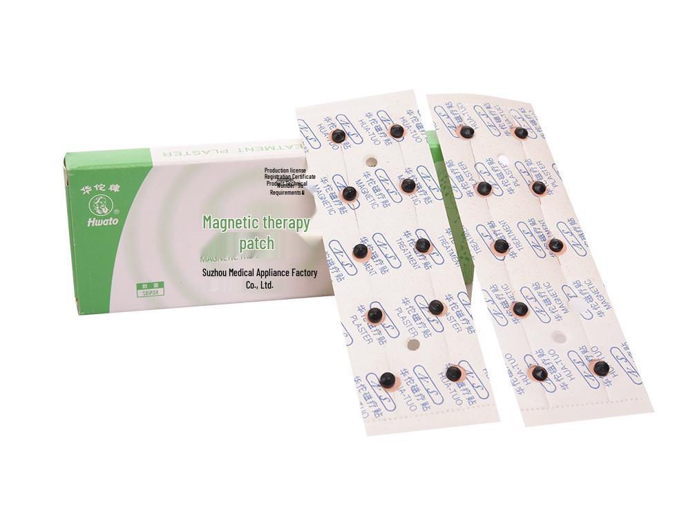 Authentic Huatuo Magnetic Therapy Ear and Body Acupoint Patches with Wangbuliuxing Seeds