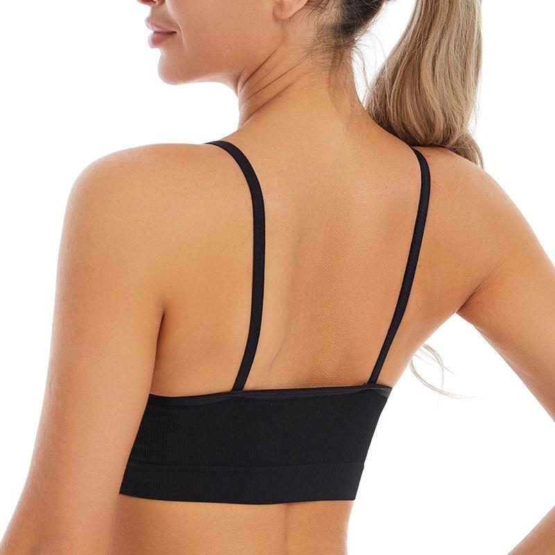 Plus Size Outerwear Integrated Camisole Sports Bra For Women Yoga Fitness