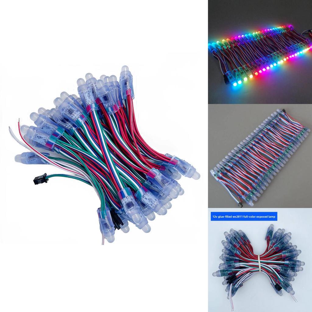 Rgb Waterproof Led Light String For Signage And Holiday Decor