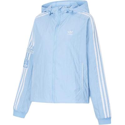 Originals Adibreak Snap Button Hooded Windbreaker Jacket Women Outerwear Powder-Blue JI7481