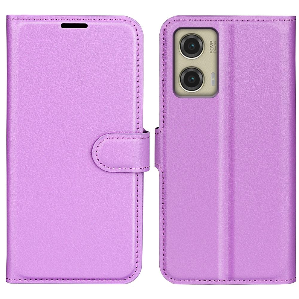 For Motorola Moto G Stylus 5G (2024) Case Litchi Texture Shockproof Leather Wallet Phone Cover