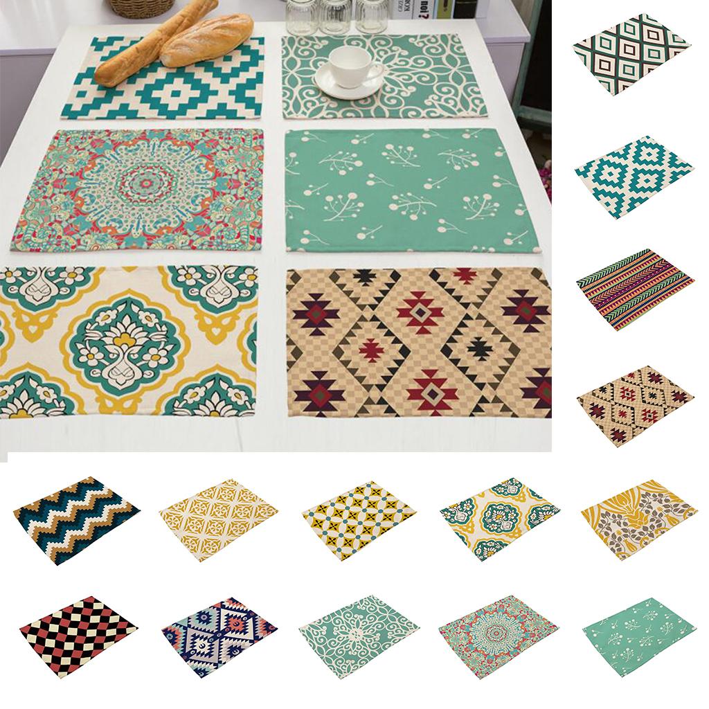 Geometric Art Pattern Placemats