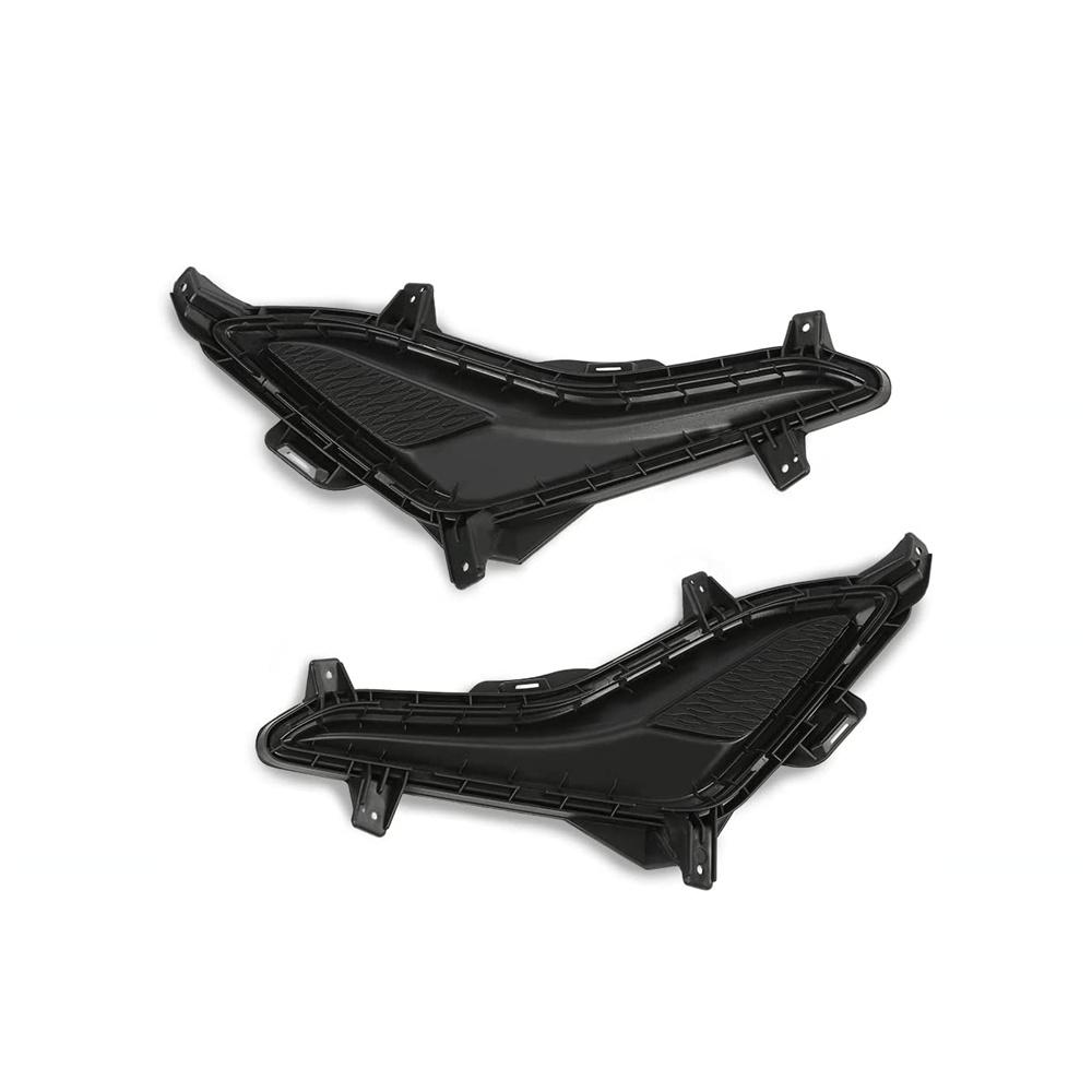 Set Of 2 Front Left And Right Fog Light Cover For 2014-2016 Hyundai Elantra