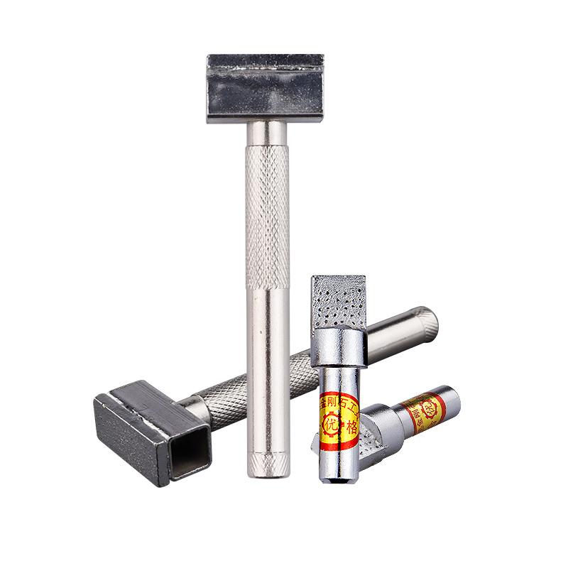 Thickened Sintered Diamond Grinding Wheel Dresser Grind Stones Sharpening Disc Head Handheld Abrasive Grinder Dressing Tools 1pc