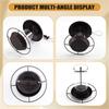 Fresh Squirrel Proof Metal Bird Feeder For Outdoors, Hanging Design With Clear For Viewing Tube