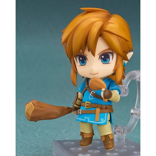 GOOD SMILE COMPANY Nendoroid The Legend of Zelda: Breath of the Wild Link Breath of the Wild Ver. DX Edition Non-Scale Plastic Painted Articulated Fig