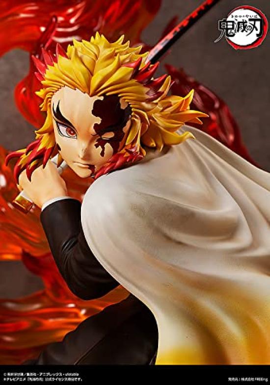 Demon Kimetsu no Yaiba Rengoku Anjuro Kompletní edice Měřítko Plastové Malované Kompletní Figurka Slayer 1/4