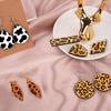 260x Heat Transfer Earring with Earring Hook Jump Ring Ear Plug Holder Card Bag