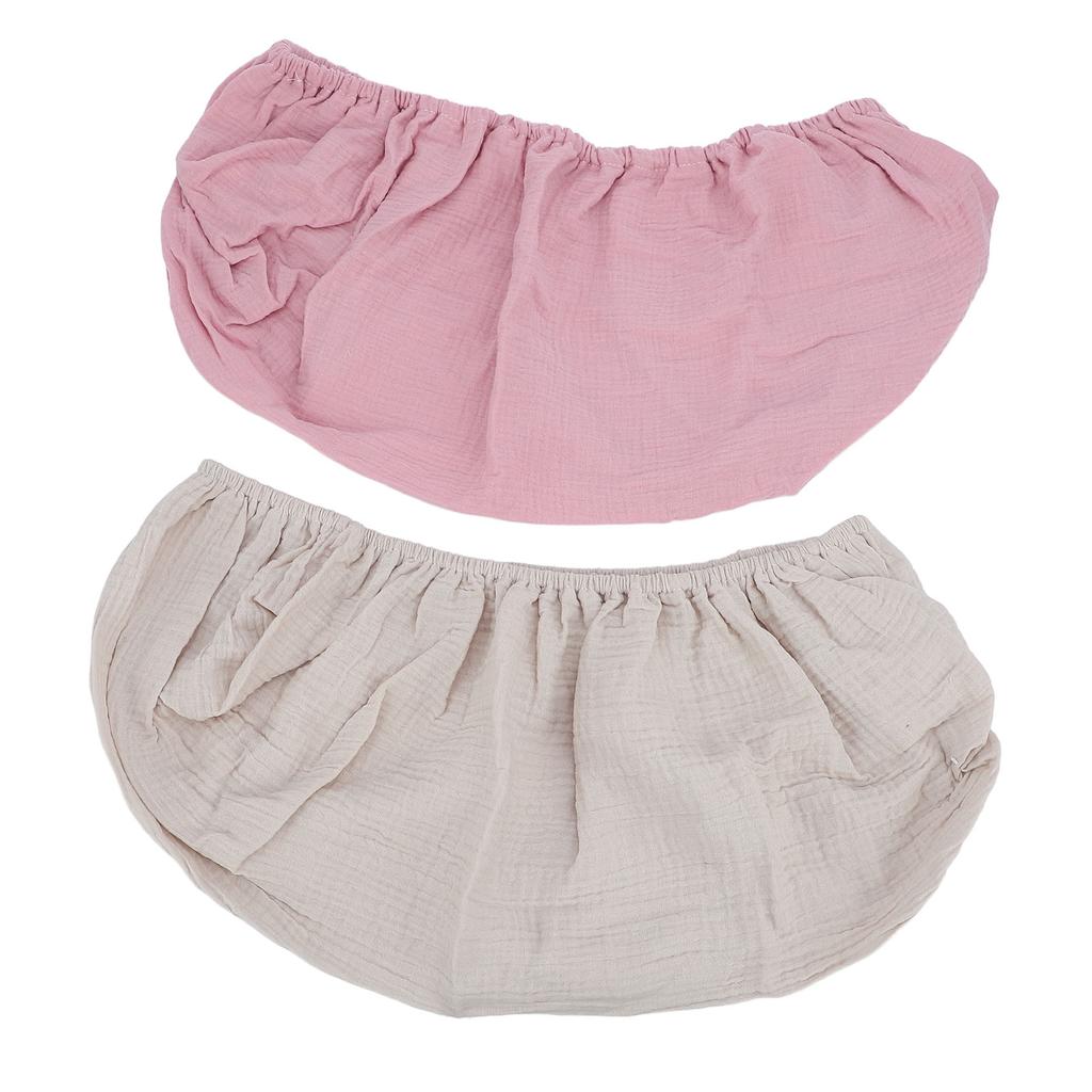 2pcs Changing Pad Cover Soft Breathable Diaper Changing Table Pad Cover Solid Color Changing Pad She