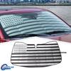 Front Windshield Window Sun Shade Cover For Ford F150 15+ Accessories w/ US Flag