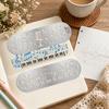 3Pcs 3 Styles Oval Stainless Steel Metal Cutting Dies Stencils for DIY Scrapbooking/Photo Album Decorative Embossing DIY Paper Card Musical Note