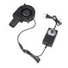Powerful 5200RPM 12V Violent Fan With Plastic Nozzle Pet House Exhaust Fan For Electronics Cooling And Exhaust System