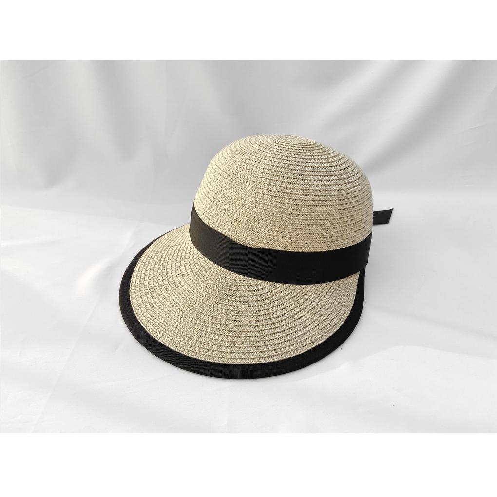 Women's Unisex Ribbon Duck Brim Bucket Hat Bucket Hat