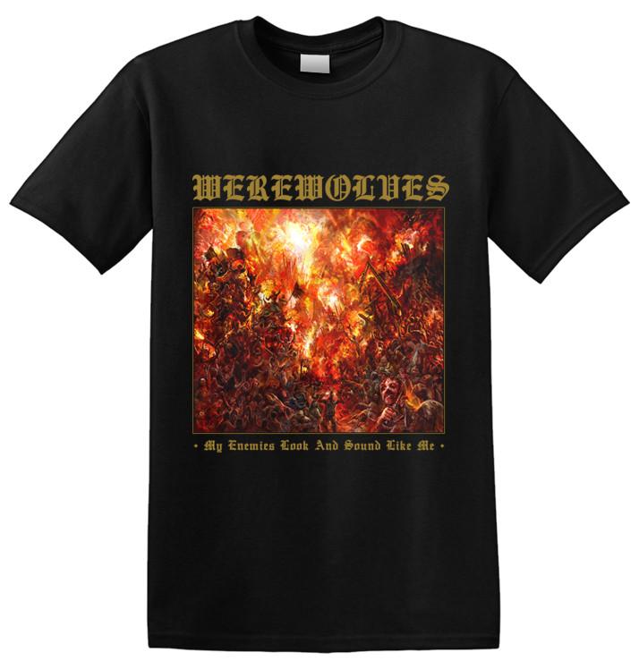 WEREWOLVES - My Enemies Look And Sound Like Me T-Shirt XXL