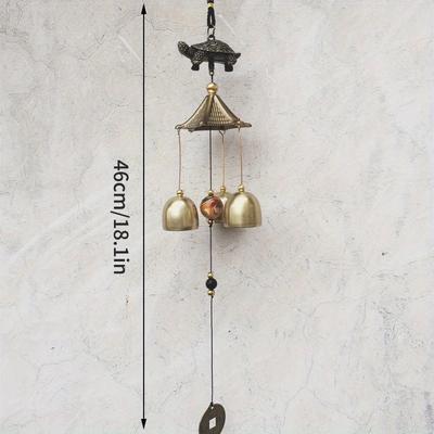 Turtle Wind Chime Pendant Festival Gift Home Courtyard Outdoor Music Pendant