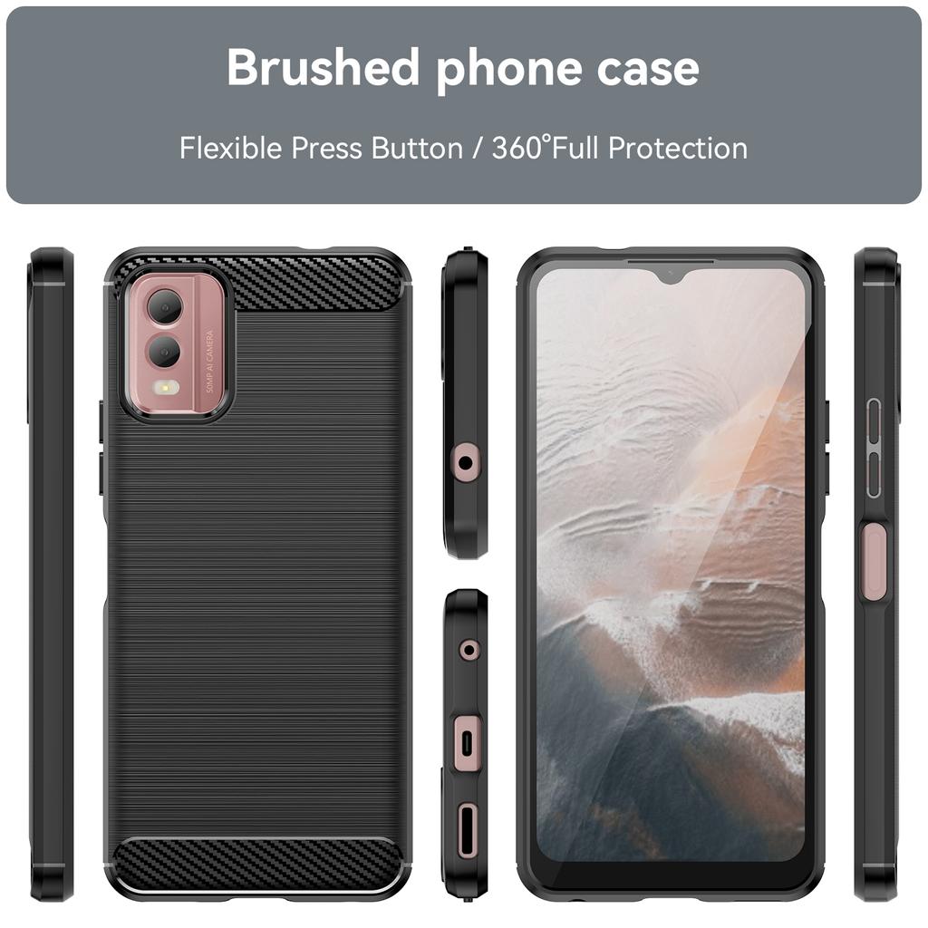 Für Nokia C32 Hülle Für Nokia C200 C100 C31 C21 C12 Plus C22 C32 Hülle Stoßfest Weiches Silikon Schutz-Bumper Für Nokia C32