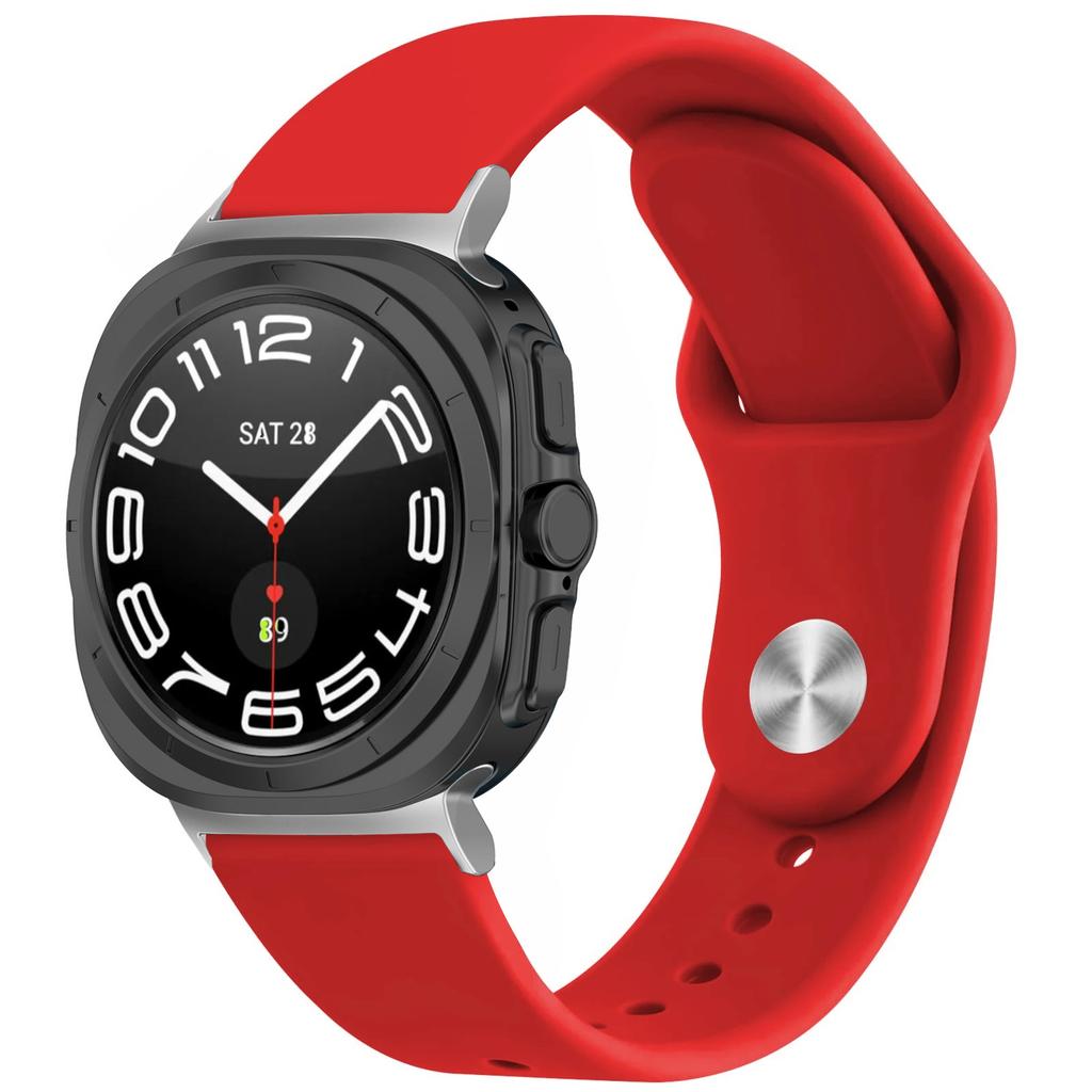 Sport Silicone Loop For Samsung Galaxy Watch 7 Ultra Strap 47mm Accessories Correa Bracelet Galaxy Watch 7 FE 44mm 40mm 40 Band