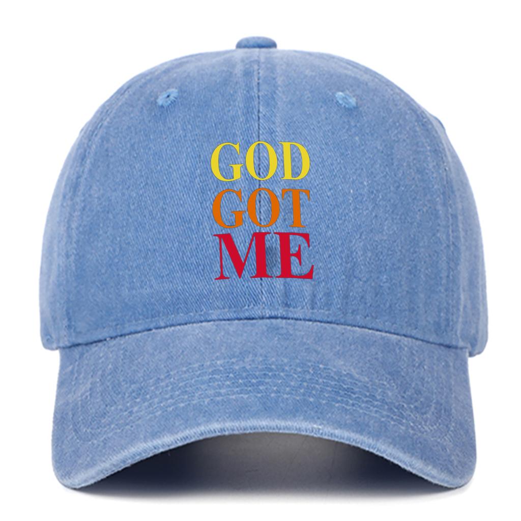 Colorful letter printed baseball cap, street casual sun hat suitable for daily wear, outdoor sports, fishing and sun protection