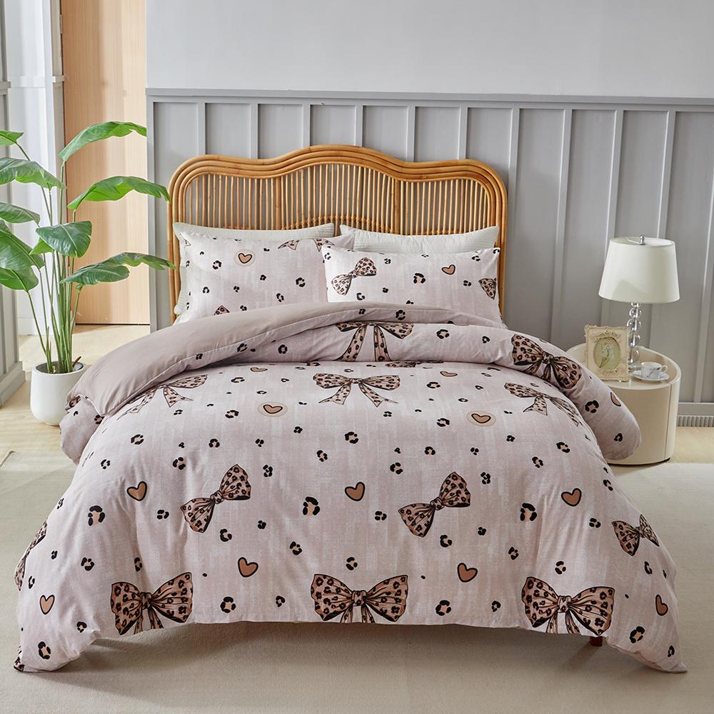 

Soft Duvet Cover Beding Set Twin Ful Quen King-Sized Dimensionsd Dimensions 135x20 Nordic Comfortable Quilt Cover 240x20 Double Single Cat Bow Bed 120*200cm Single