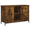 VidaXL TV Cabinet Smoked Oak 100x35x65 Cm Engineered Wood 832780