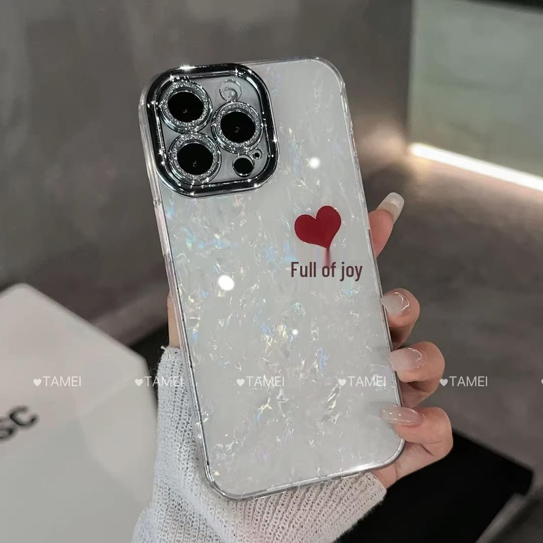 

Fairy Shell Heart Phone Case for Apple 17ProMax/15Pro/13 - Stylish Design for Women iPhone 11