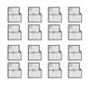 16 PCS Filter For Roborock Saros 10/G30 / S9 Maxv Ultra Self Emptying Robot Vacuum Ultra Durable