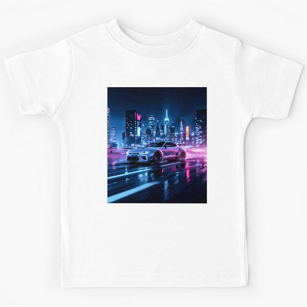 Neon Speed Machine Kids T-Shirt 100