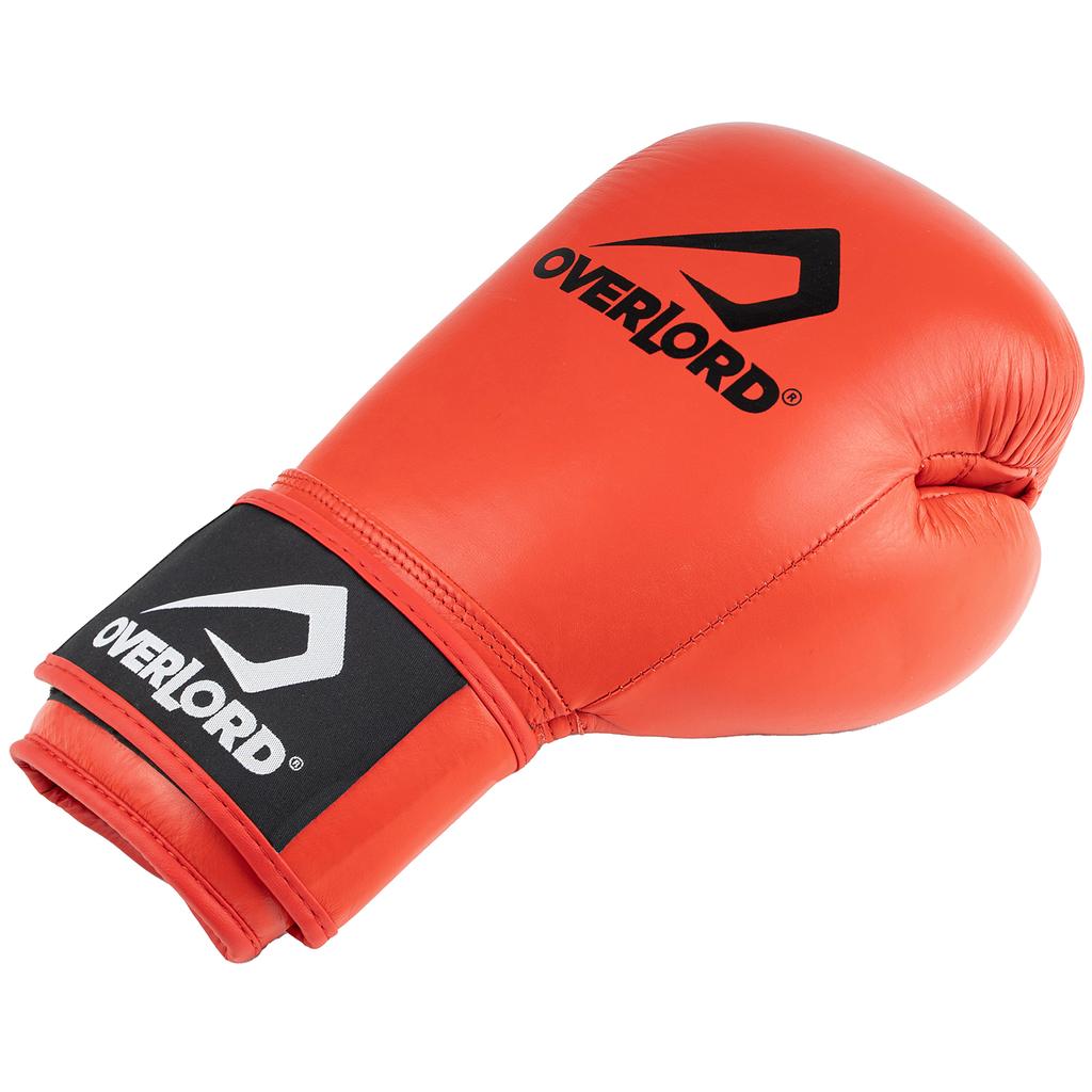 Overlord rękawice bokserskie champion red 12 oz.