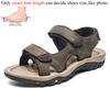 Genuine Leather Sandals For Men Outdoor Shoes Summer Beach Sandalias Hombre Verano Sandale Homme Big Size 47 48