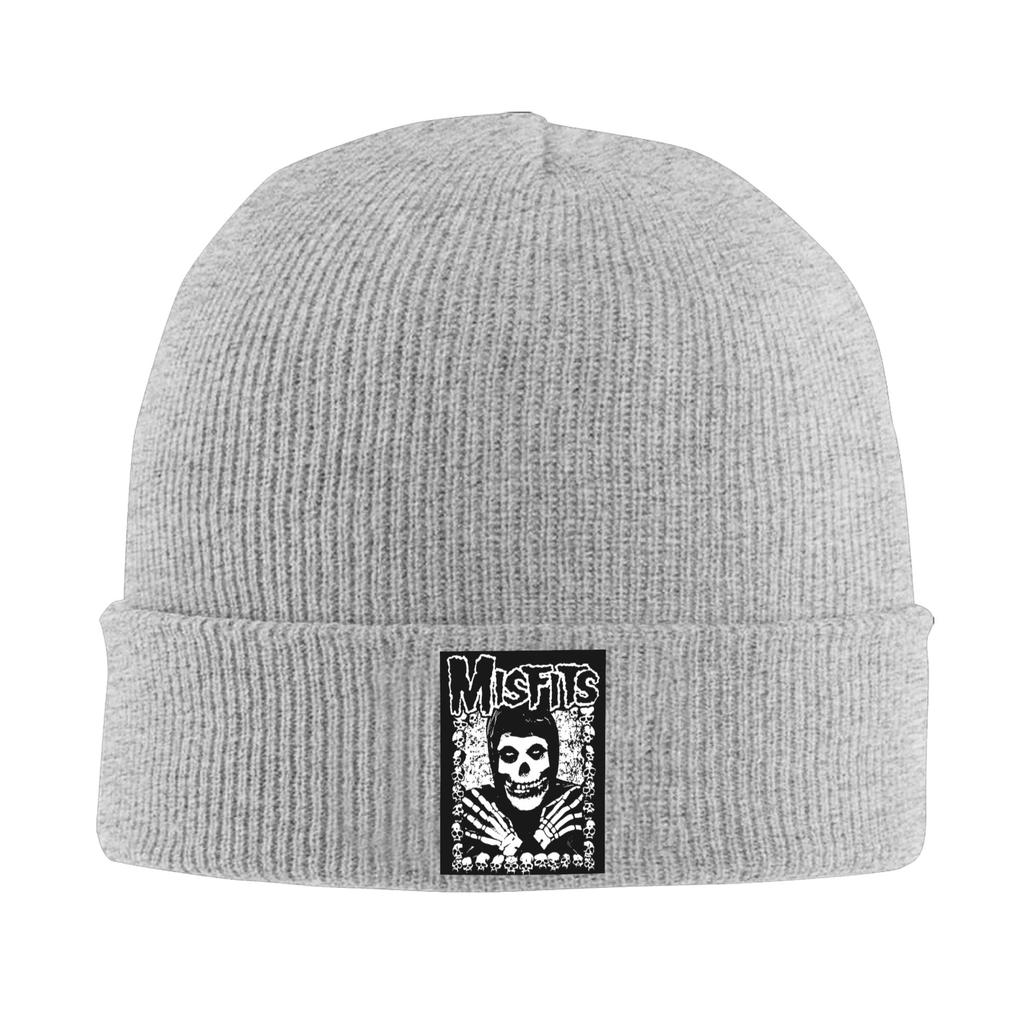 Misfits Skull  Warm Knitted Cap Winter Knit Bonnet Hat Skullies Beanies Hip Hop Caps for Unisex