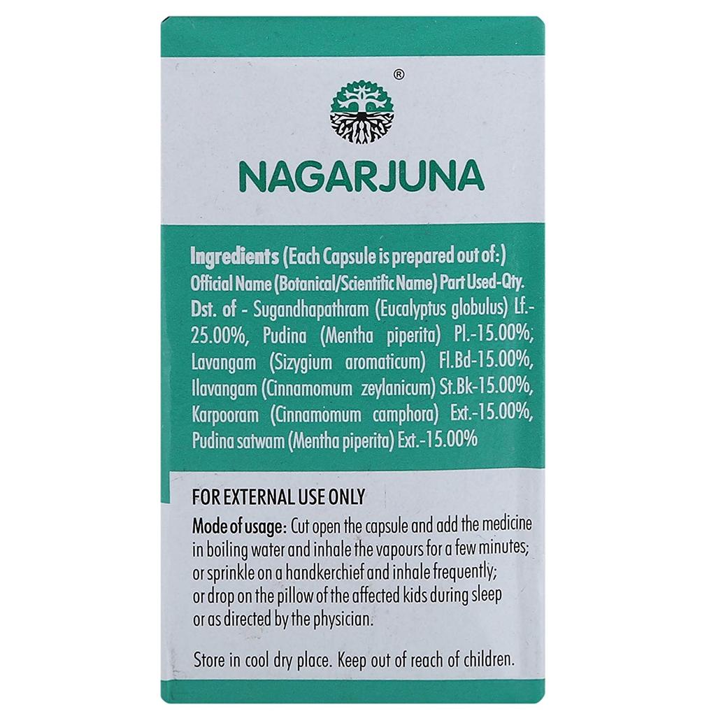 Halin (50 Cap), Halin, Nagarjuna