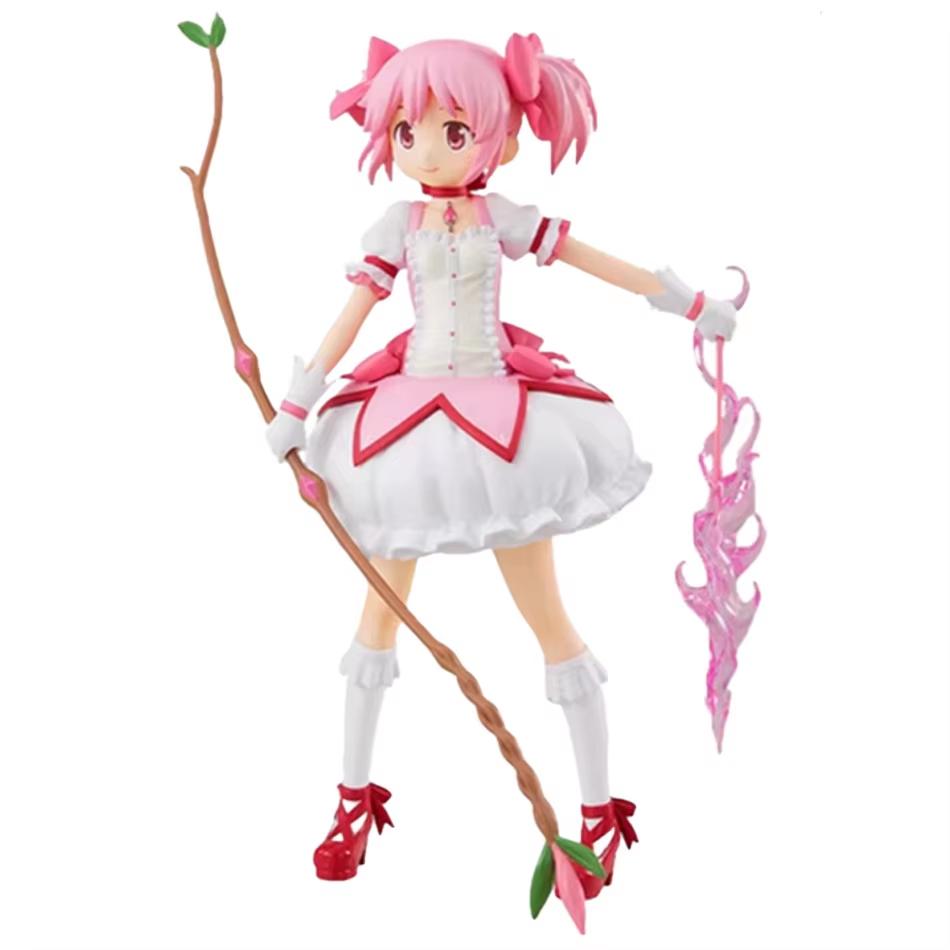 Anime Figuur Puella Magi Madoka Magica Actiefiguur Kaname Madoka Magische Meisje Verzamelaar Model Decor Beeldje Poppen Speelgoed Fans Cadeau