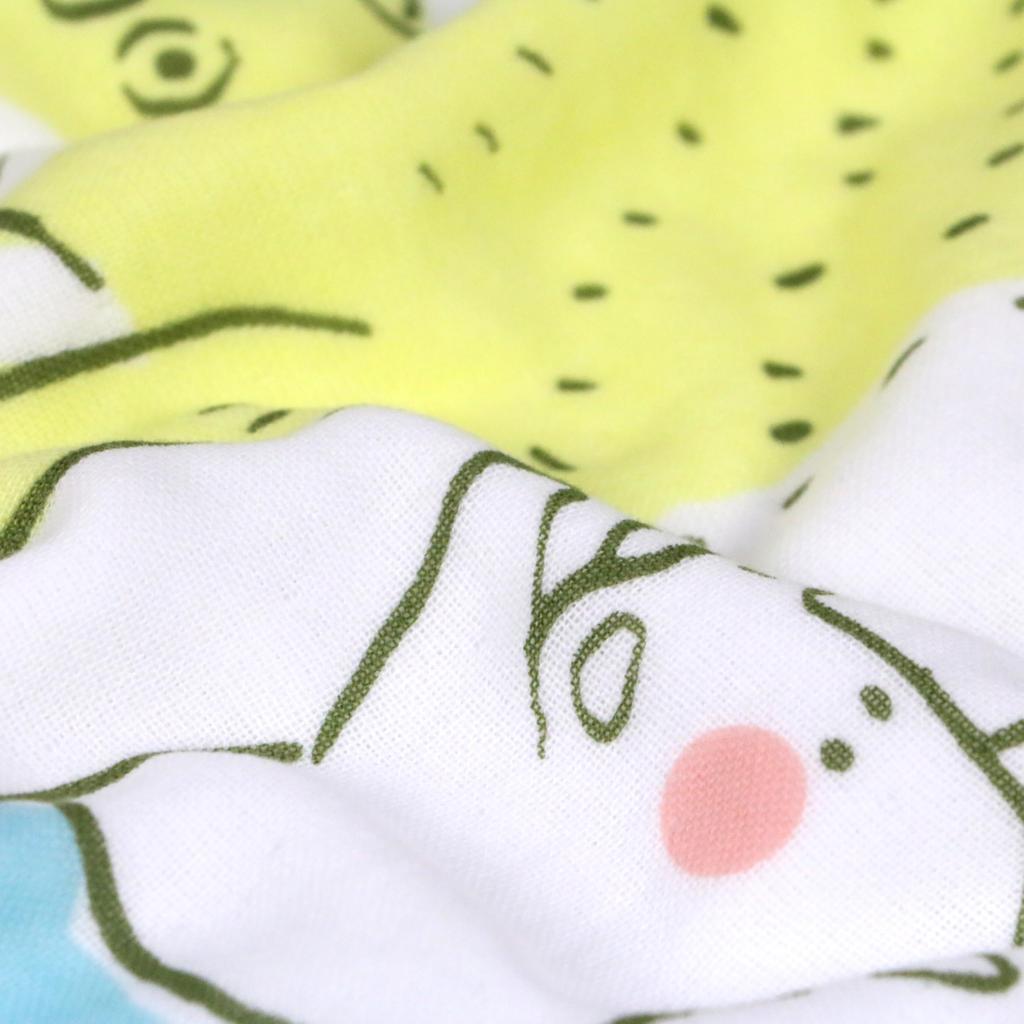 Imabari Towel Iori 'SUKU-SUKU Animal Bath Towel' Baby Height Chart Soft High Absorbency