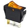 5Pcs Kcd3 Rocker Switch With Led On Off 16A 250V 220V 3 Pin 20A Small Light Cover Cap For Electric Rocket 220 Electronic