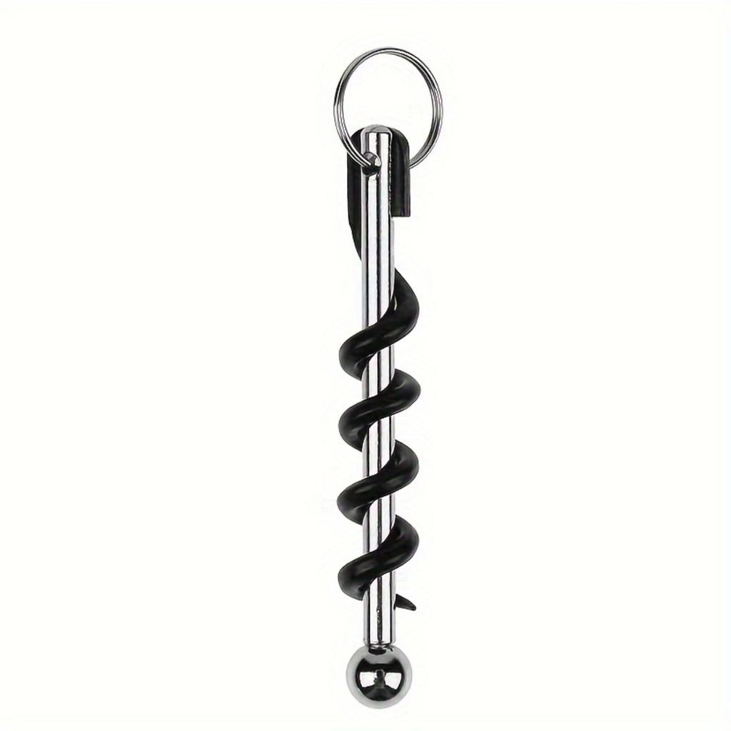Portable Stainless Steel Corkscrew  Portable Wine Bottle Opener Mini Stainless Steel Cork Screw Bottle Corkscrew .