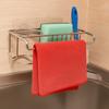 Stainless Steel Sponge Drainer Rack Hollowed Sponge Stand Sink Sponge Holder  Bathroom