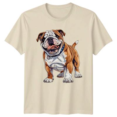 Bulldog Dogs Animals Unisexs TShirt Unisexs Tee Graphic Unisex Pet Lover Shirt
