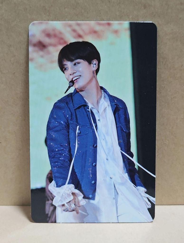 [USED] *Official* Jungkook Trading Card LYS NY Blu-ray