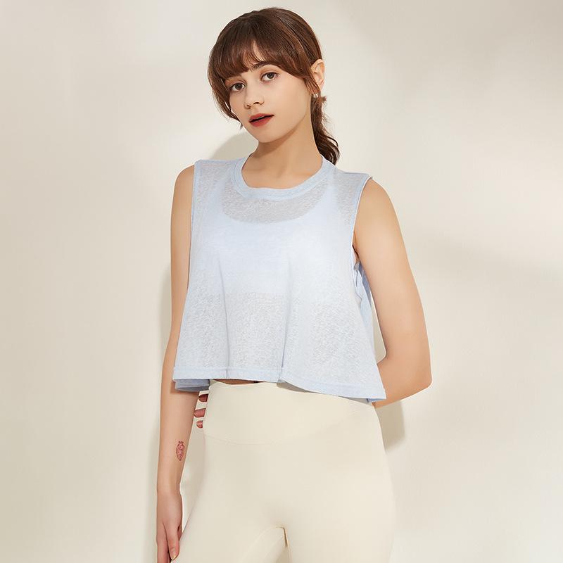 

Womens Breathable Sleeveless Yoga & Running Top One Size