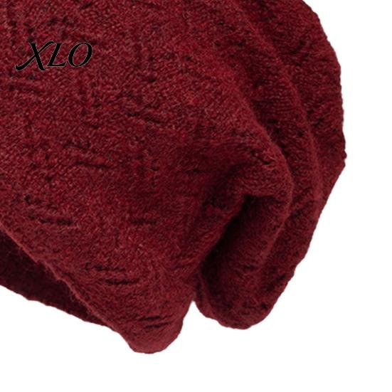 Weiche Thermomütze für Herbst Winter Strickmützen Damen, Dicke Slouchy Beanie mit Diamant-Plüsch-Struktur, Warm Gemütlich Lässig Outdoor Pendeln Skifahren