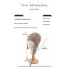 Women's Knitted Cashmere Hat with Ear Protection - Cute, Warm, Thick Winter Head Wrap