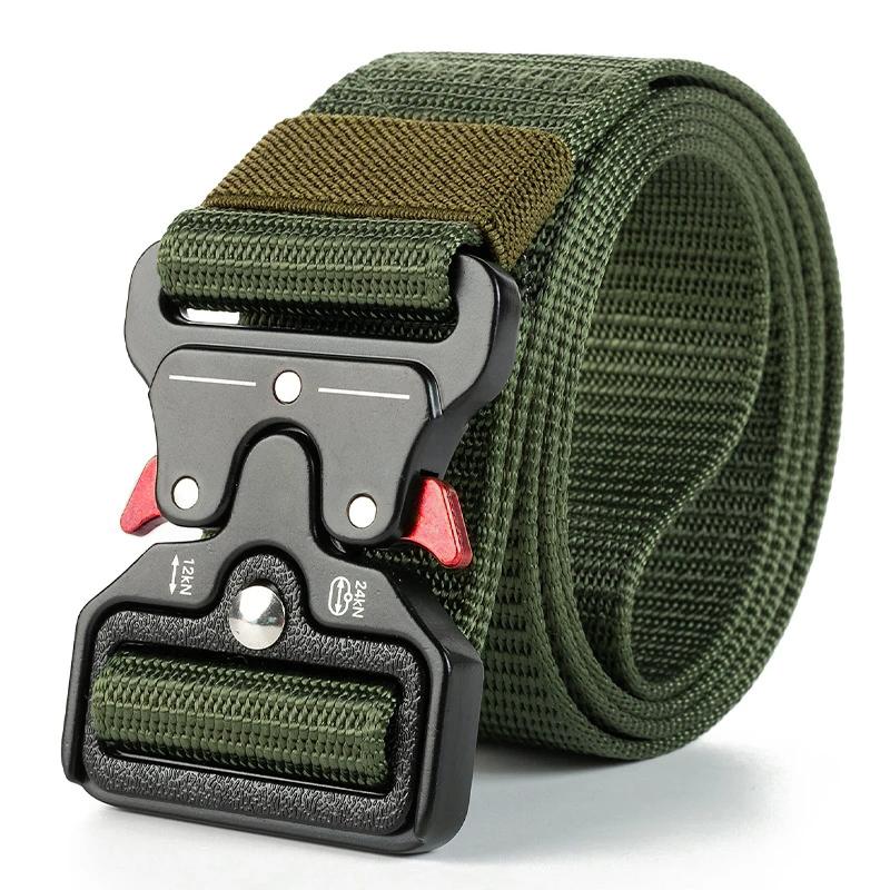 Men's Belt Outdoor Multi Function Belt High Quality Canvas For Nylon Male Luxury Belts Women's Sports Jeans Belt Neutral Belts