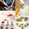 100Pcs Disposable Piping Bags Thickened Pastry Decorating Bags Cake Icing Frosting Bags Baking Tools Kitchen Accessories